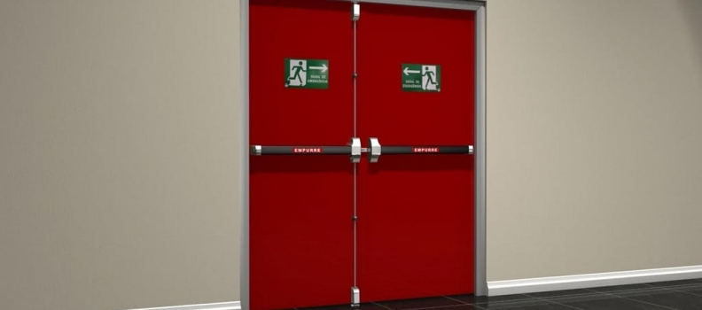 ¿Cómo proteger mi negocio con el uso de puertas contra incendios?